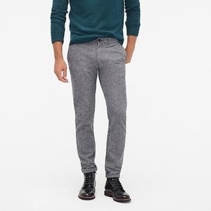 484 Slim-fit pant in stretch brushed twill
